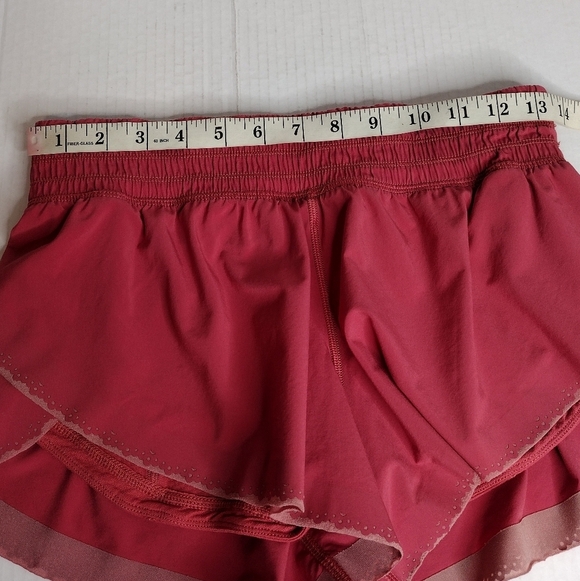 Lululemon Free Spirit Fireside Lined High Rise Active Running Athletic Shorts - Picture 13 of 15